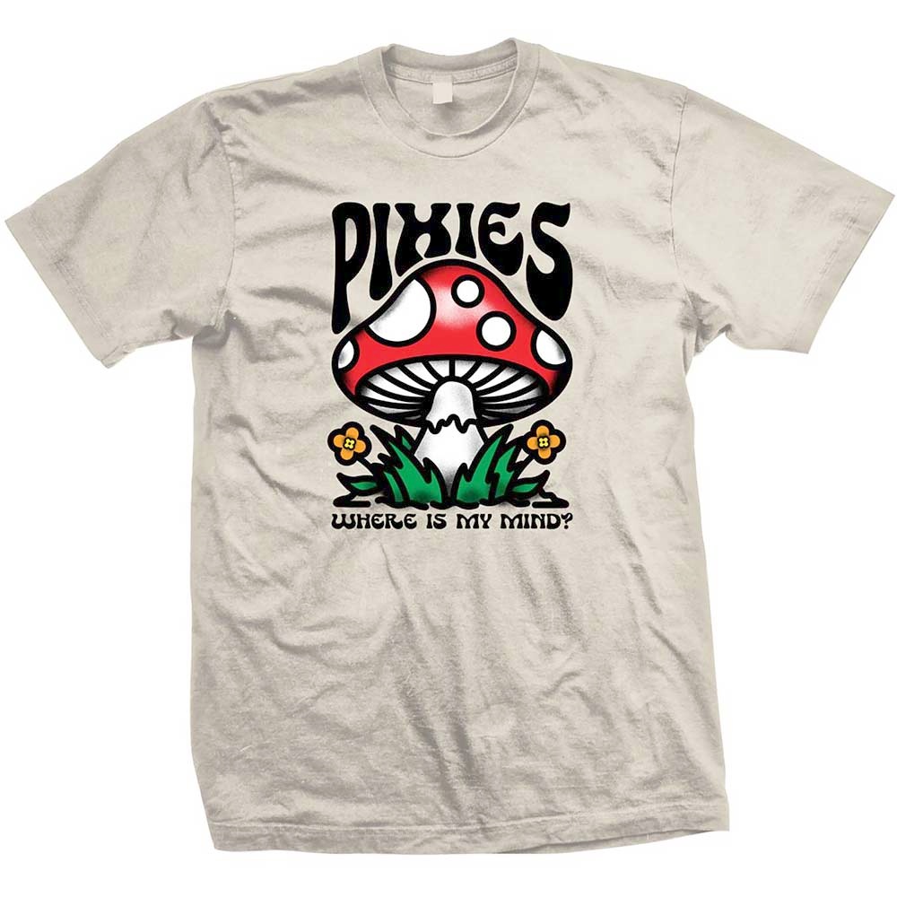 Pixies - Mindshroom Tshirt Homme - Crème